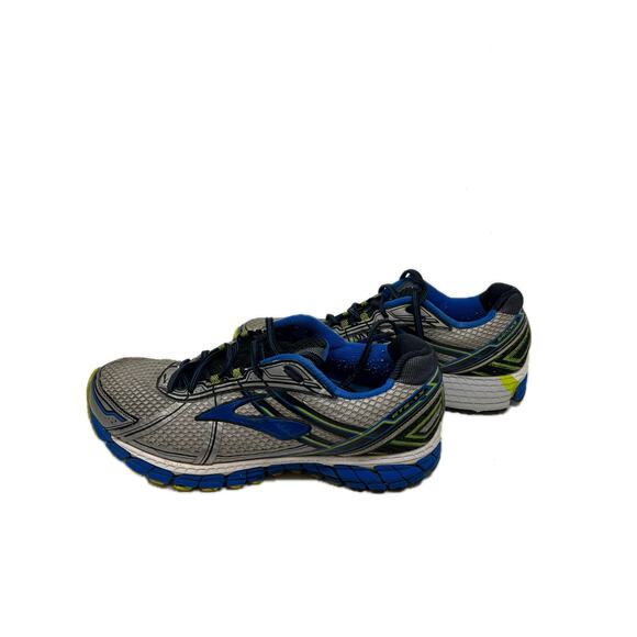 Brooks Adrenaline GTS 15 Blue/Gray/Silver Shoes Mens 11.5 - Picture 2 of 7